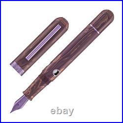 Nahvalur Nautilus Fountain Pen in Mousseline Lilas Fine Point NEW in Box