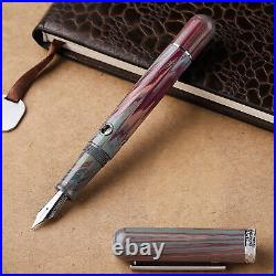 Narwhal Nautilus Fountain Pen in Grand Rhapsody Fine Point NEW in Box