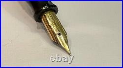 New Diamond Point Pen, Woodgrain, Semi Flex, 14k Fine Nib, Made In USA
