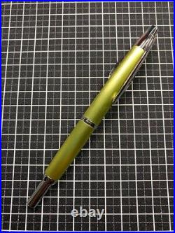 New PILOT Vanishing Point Decimo 20 Colors Yellow 18K Nib F withBoxed