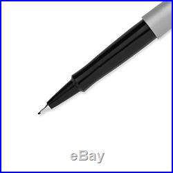 New Paper Mate 8330152 Flair Porous Felt Tip Pens Ultra-Fine Point Black 12-Pack
