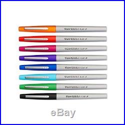 New Papermate Flair Porous Point Pens Ultra Fine Assorted Ink 8/Pack 62145 Ofiic
