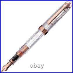 New Platinum Fountain Pen #3776 Nice Rose Large 14K PNB-20000R-5/F Fine Point