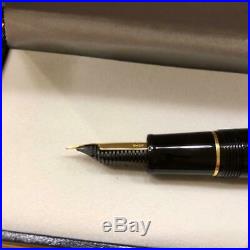 New Sailor 1911 Gold Profit Large 21K Fountain Pen Black Fine Middle pen point