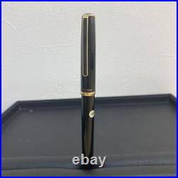 Nib 14K Platinum Fountain Pen Black Fine Point