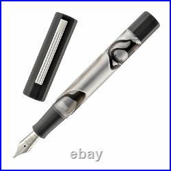 Opus 88 FLOW Fountain Pen in Gray Extra Fine Point NEW in Original Box