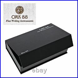 Opus 88 Fantasia Fountain Pen Black Fine Point NEW in box 96081701F