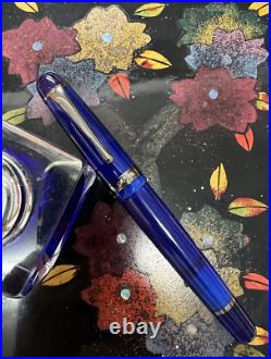 Opus 88 JAZZ Color Fountain Pen in Blue Extra Fine Point NEW in Box