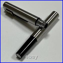 Out Of Print Rare Platinum Belage 14Kwg Fine Point Fountain Pen