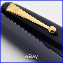 PILOT NAMIKI Custom 74 Standard 14kt Gold #5 Nib Fountain Pen Dark Blue