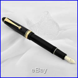 PILOT NAMIKI Custom 742 14kt Gold #10 Nib Fountain Pen Black