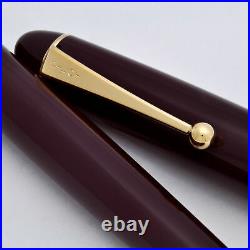 PILOT NAMIKI Custom 742 14kt Gold #10 Nib Fountain Pen Deep Red