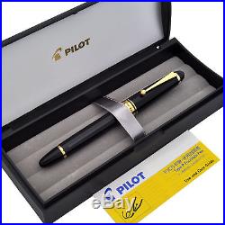 PILOT NAMIKI Custom 823 Smoke Black Demonstrator 14K Gold Nib Fountain Pen