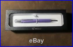 PILOT Vanishing Point DECIMO Fountain Pen Purple FINE (F) Brand NEW