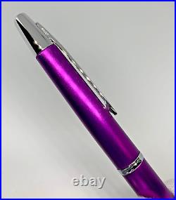 PILOT Vanishing Point Decimo 20 Colors PURPLE 18K Fine Nib Limited Boxed NEW