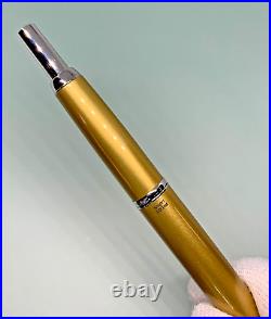 PILOT Vanishing Point Decimo Harvest Yellow 18K F Nib Discontinued No Box USED