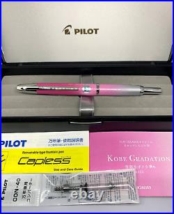 PILOT Vanishing Point Decimo Kobe Gradation 2022 Nib EF Silver Type Boxed MINT