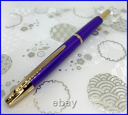 PILOT Vanishing Point Decimo Metallic Violet 18K F Nib 2019 Limited No Box USED