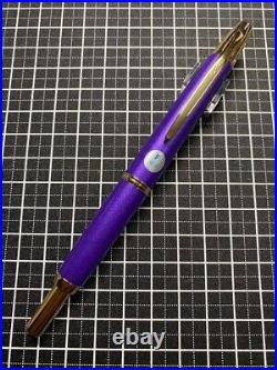 PILOT Vanishing Point Decimo Metallic Violet 18K Nib EF 2019Limited with Box