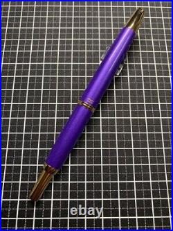 PILOT Vanishing Point Decimo Metallic Violet 18K Nib EF 2019Limited with Box