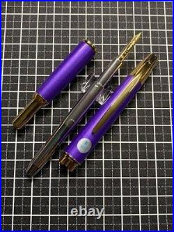 PILOT Vanishing Point Decimo Metallic Violet 18K Nib EF 2019Limited with Box