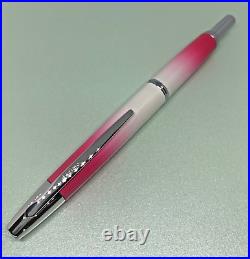 PILOT Vanishing Point Decimo Schiaparelli Red 18K F Nib STAs Original NoBox USED