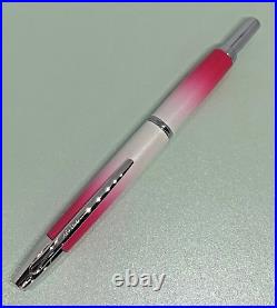 PILOT Vanishing Point Decimo Schiaparelli Red 18K F Nib STAs Original NoBox USED