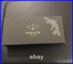 Parker 51 Fountain Pen in Plum with Gold Trim Fine Point NEW in Box