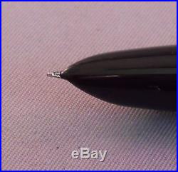 Parker 51 Special Demi Black Fountain Pen works-fine point