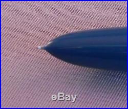Parker 51 Special Demi Blue Fountain Pen works-fine point