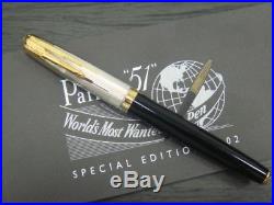 Parker 51 Special Edition Empire State Fountain Pen New Fine Point New In Box