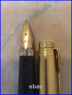 Parker 75 14k Gold Filled fountain Pen 14k Gold Fine Point Nib USA made