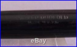 Parker Black Duofold 3-banded cap Fountain Pen-fine point
