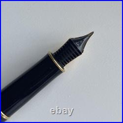 Parker Fountain Pen 18K Fine Point Black Gold