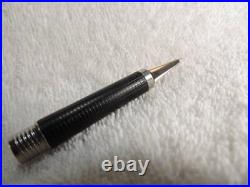 Parker Fountain Pen Metal Barrel Vintage Double-Sided Nib X Extra Fine Point Usa