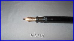 Parker Senior Duofold Pen Black fountain pen working-fine point