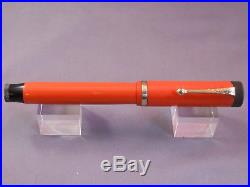 Parker Senior Duofold Pen Red Hard Rubber working-fine point