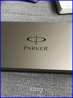 Parker Sonnet Sterling Silver Cisele Fountain Pen. NEW. Fine Point. S0808150
