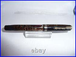 Parker Vintage 1937 Oversize Brown Fountain Pen-fine point