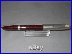 Parker Vintage 51 Demi Brown Fountain Pen works-fine point