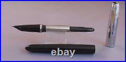 Parker Vintage 51 Special Demi Black Fountain Pen works-fine point