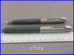 Parker Vintage 51 Special Fountain Pen and Pencil Set-fine point-gray