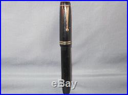 Parker Vintage Black Senior Streamline Duofold Fountain Pen-fine point
