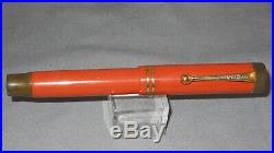 Parker Vintage Duofold Junior Fountain Pen-Orange -fine/extra fine point