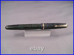 Parker Vintage Greem Vacumatic Fountain Pen-working-l4k fine point
