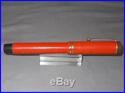 Parker Vintage Senior Big Red Duofold Pen working-fine point