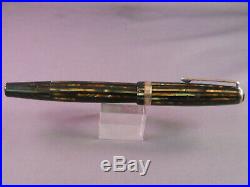 Parker Vintage Stripped Duofold Fountain Pen-working-fine point-V-nib