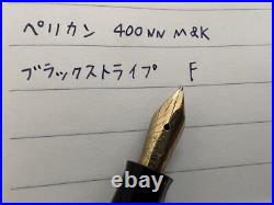 Pelikan 400Nn Fountain Pen Fine Point Black Stripe