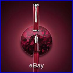 Pelikan Classic 205 Fountain Pen in Star Ruby Extra Fine Point NEW 814294