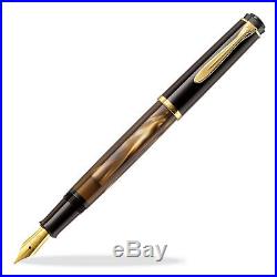 Pelikan Classic M200 Fountain Pen Brown Marbled Fine Point 808880